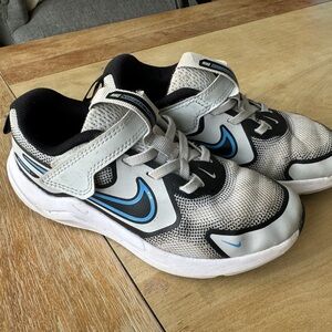 Nike Kids' Black, White, and Blue Sneakers